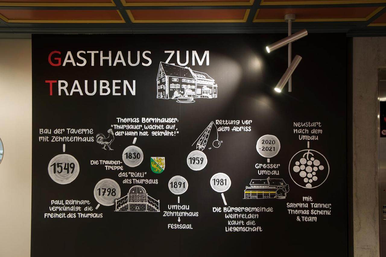 Gasthaus Zum Trauben Weinfelden Extérieur photo